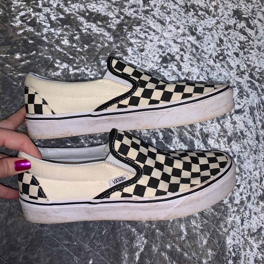 Checkered vans